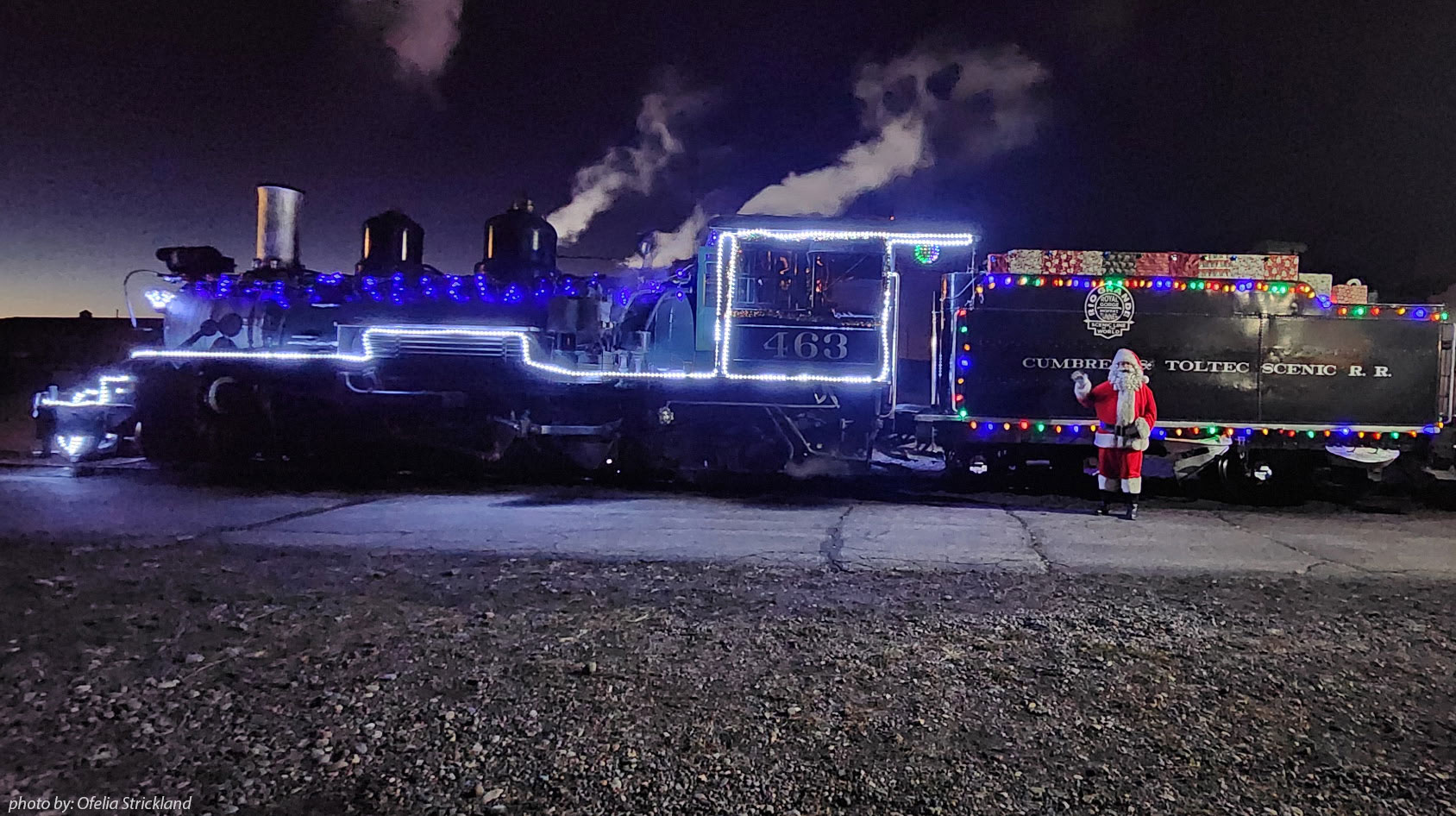 クリスマストレイン Antonito Holiday Express | Cumbres & Toltec Scenic Railroad